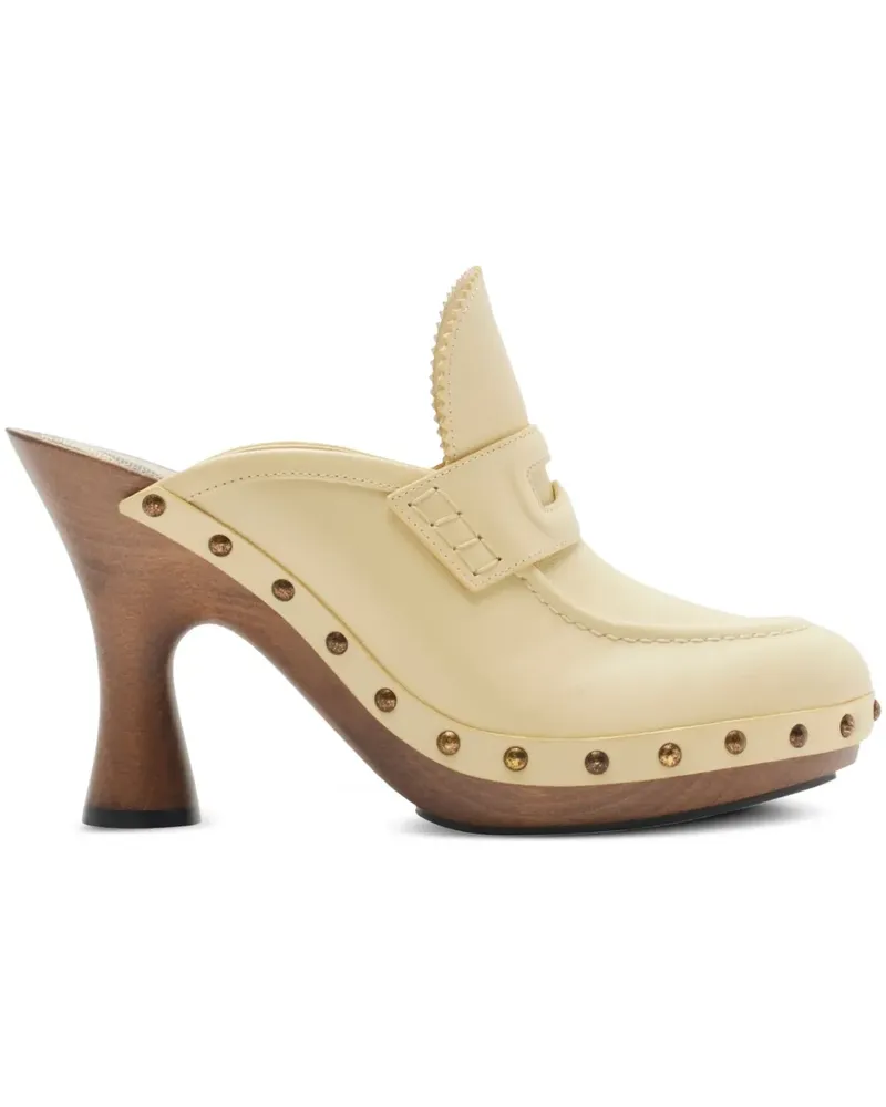 Burberry Potter Mules - Nude Nude