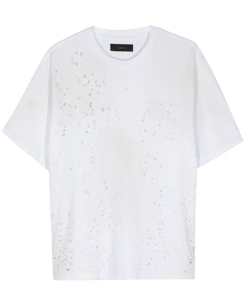Amiri Shotgun T-Shirt - Weiß Weiß