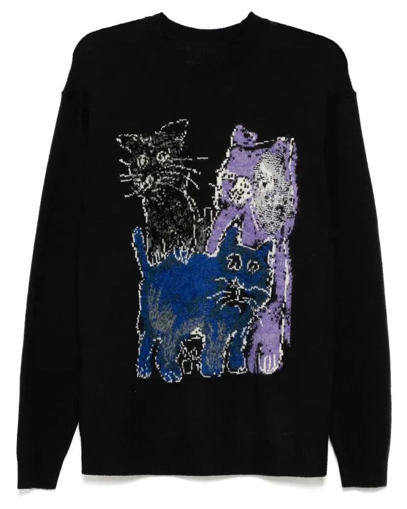JNBY Pullover mit Rundhalsausschnitt - Schwarz Schwarz