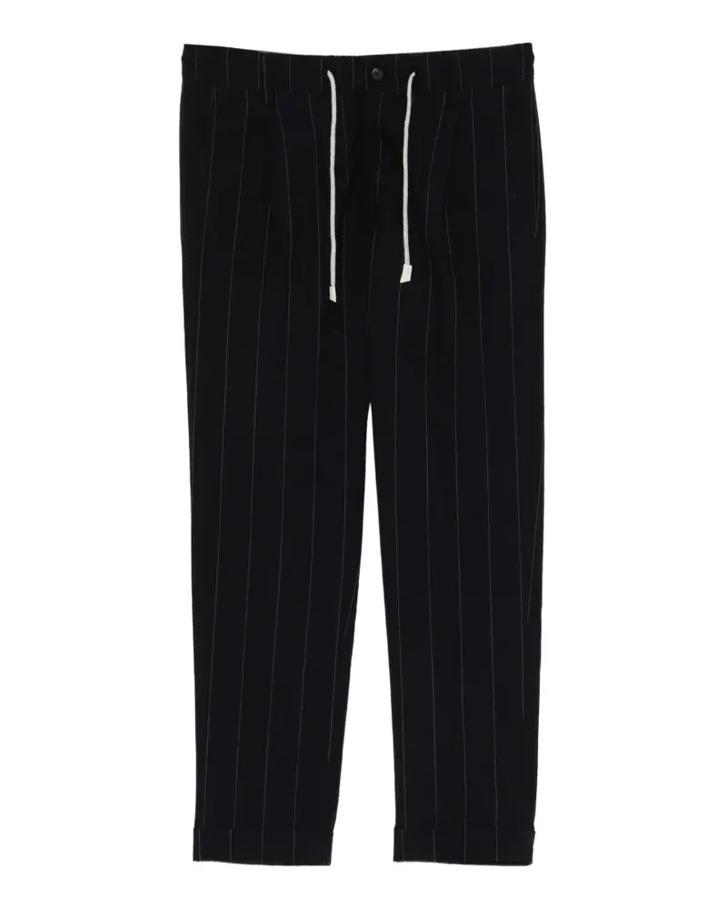 Eleventy Hose mit Nadelstreifen - Blau Blau