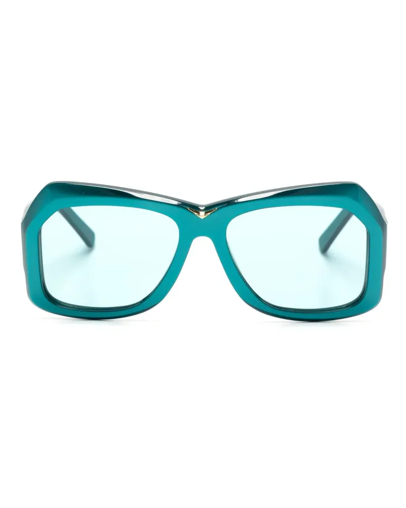 Marni Sonnenbrille mit farbigen Gläsern - Blau Blau