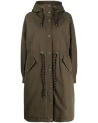 Woolrich Parka mit Kordelzug Grün