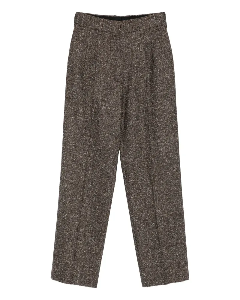 Blazé Milano Hose mit meliertem Effekt - Braun Braun
