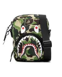 BAPE ABC CAMO SHARK Mini-Tasche Grün