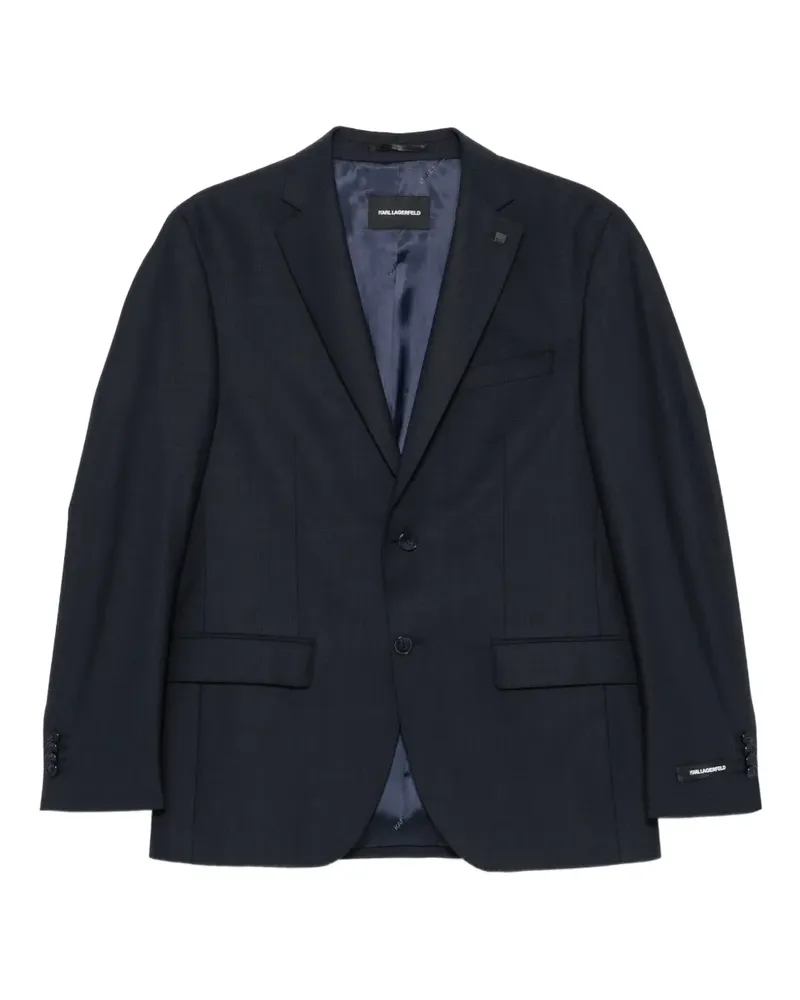 Karl Lagerfeld Jacke mit drei Knöpfen - Blau Blau