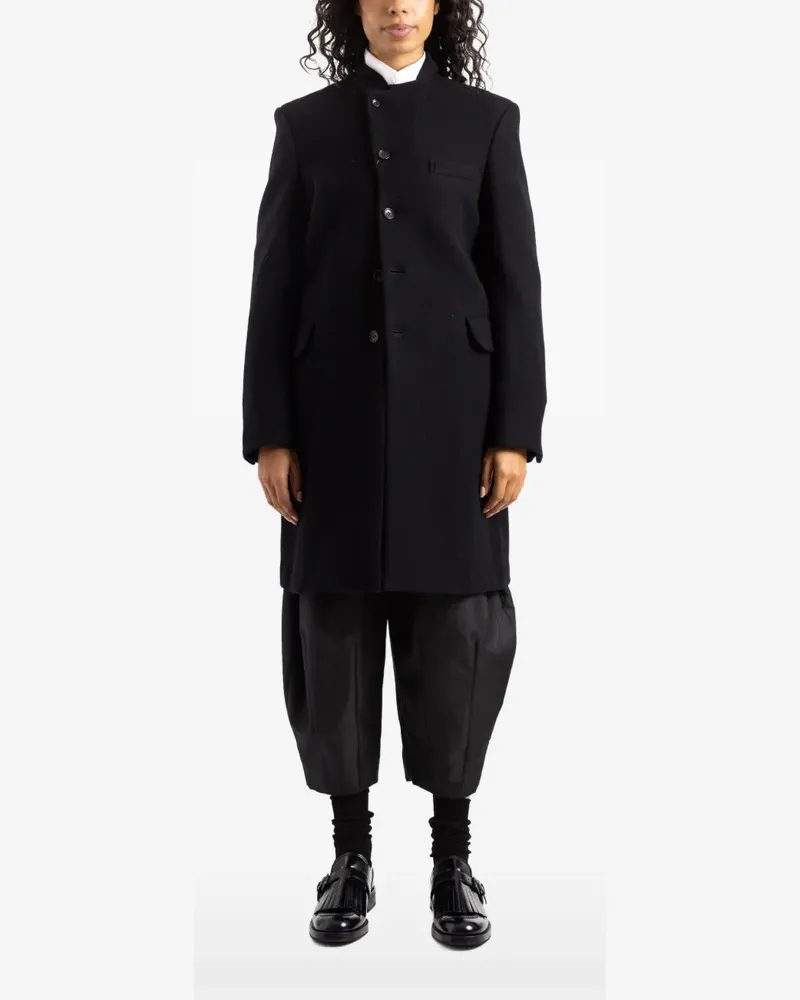 Comme des Garçons single-breasted coat - Schwarz Schwarz