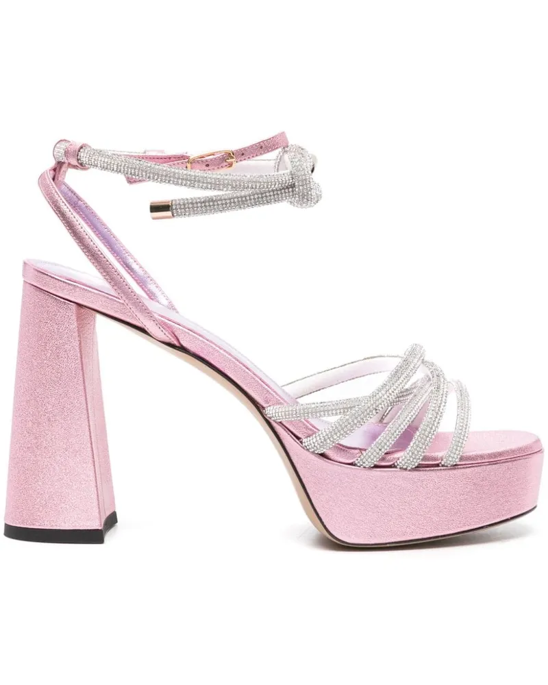 Patou x Bettina Vermillon Babsy Sandalen 110mm - Rosa Rosa