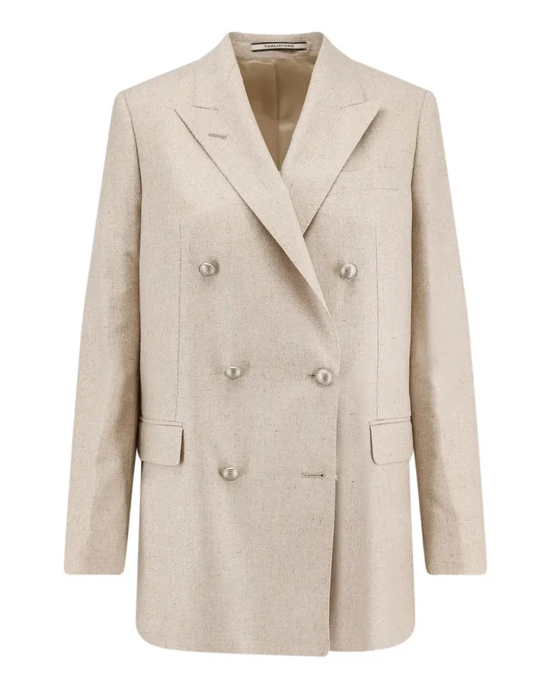 Tagliatore Doppelreihiger Jasmine Blazer - Nude Nude