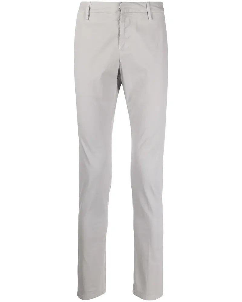 Dondup Schmale Chino - Grau Grau
