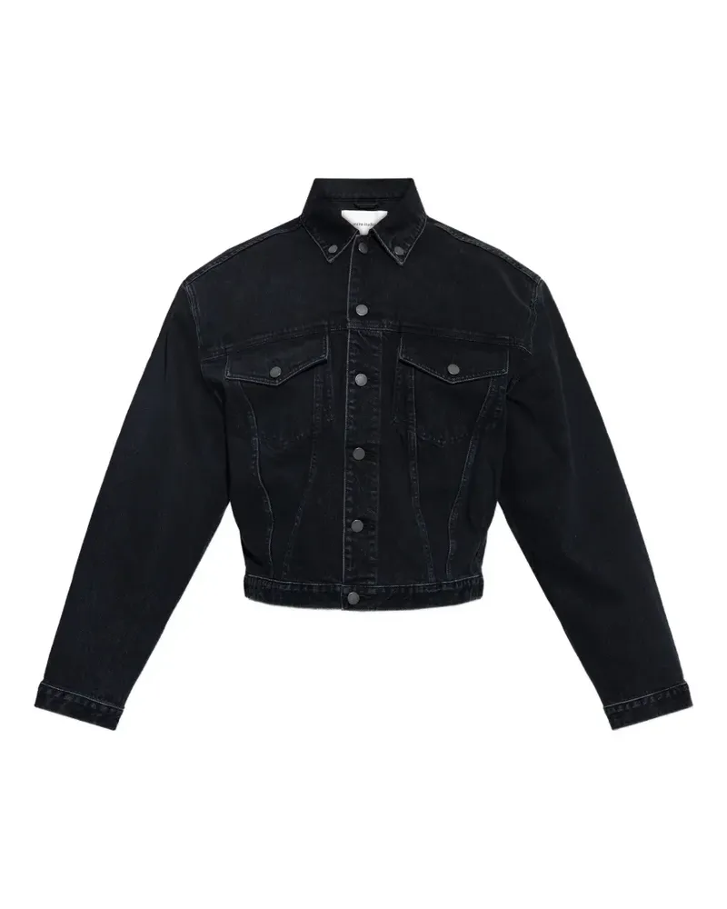 Entire Studios buttoned demin jacket - Schwarz Schwarz