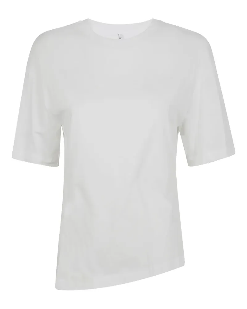 Liviana Conti Klassisches T-Shirt - Weiß Weiß