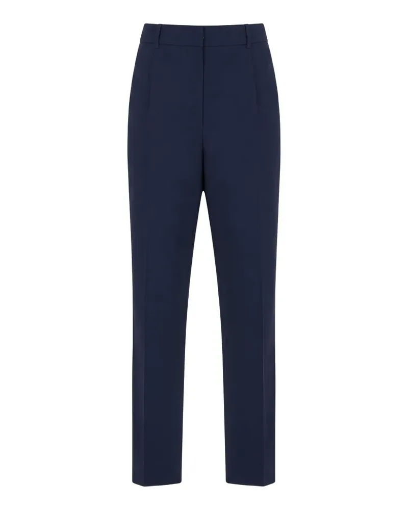 Elisabetta Franchi Hose mit Gürtelschlaufen - Blau Blau