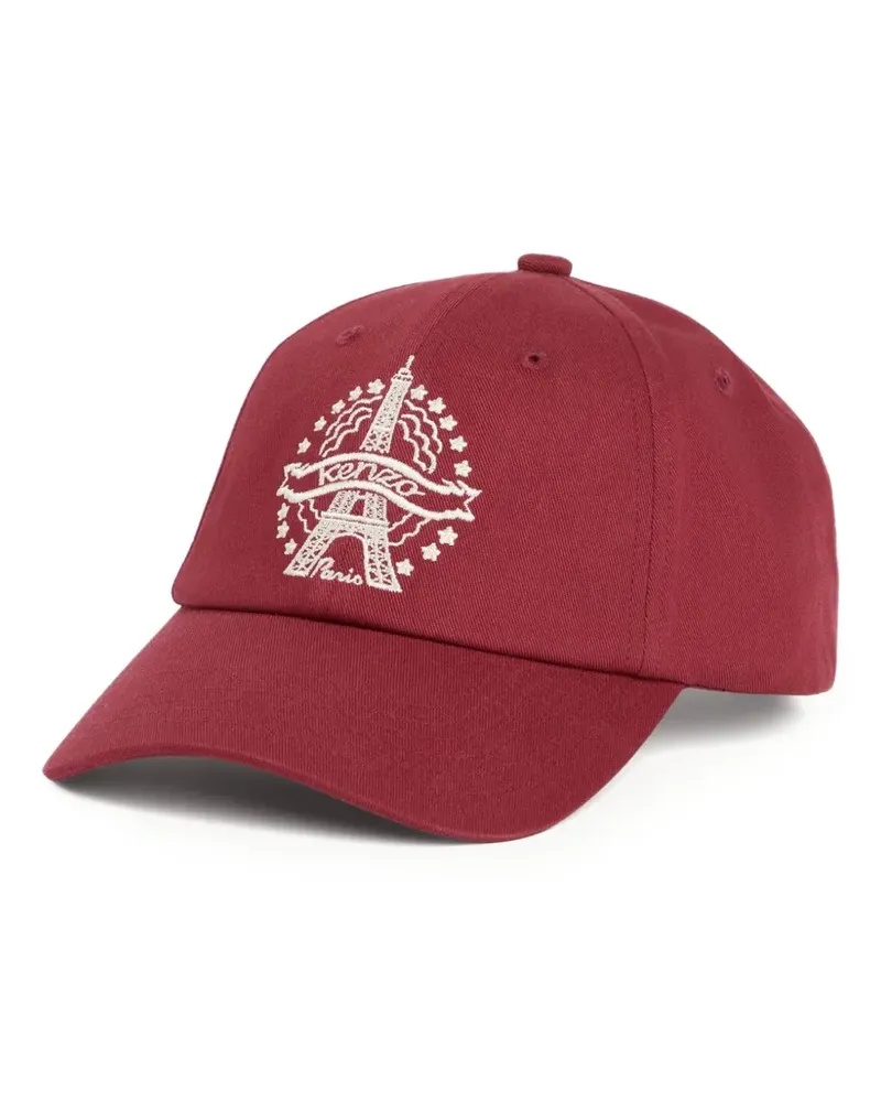 Kenzo Eiffel Tower Baseballkappe - Rot Rot