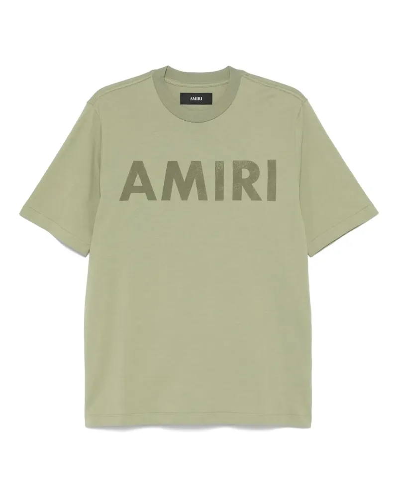 Amiri T-Shirt aus Baumwolle - Grün Grün