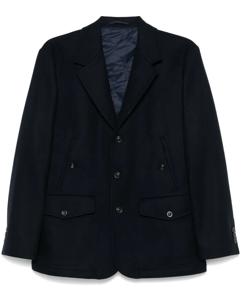 Boglioli Jacke aus Filz - Blau Blau
