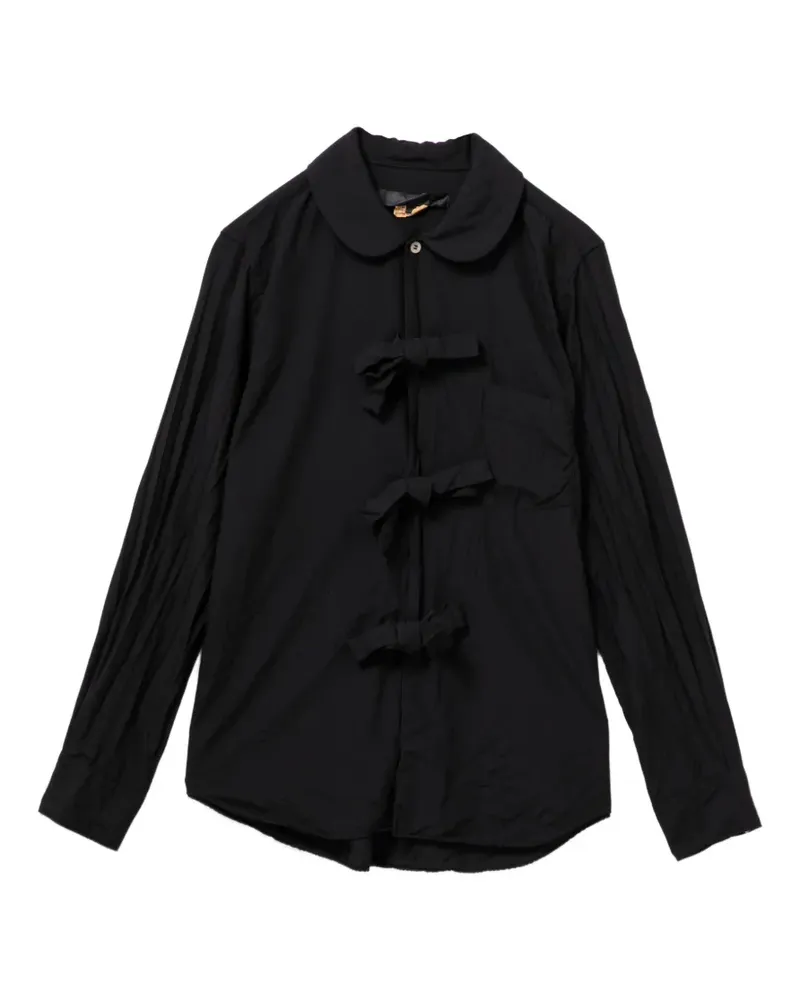 Comme des Garçons peter pan collar shirt - Schwarz Schwarz