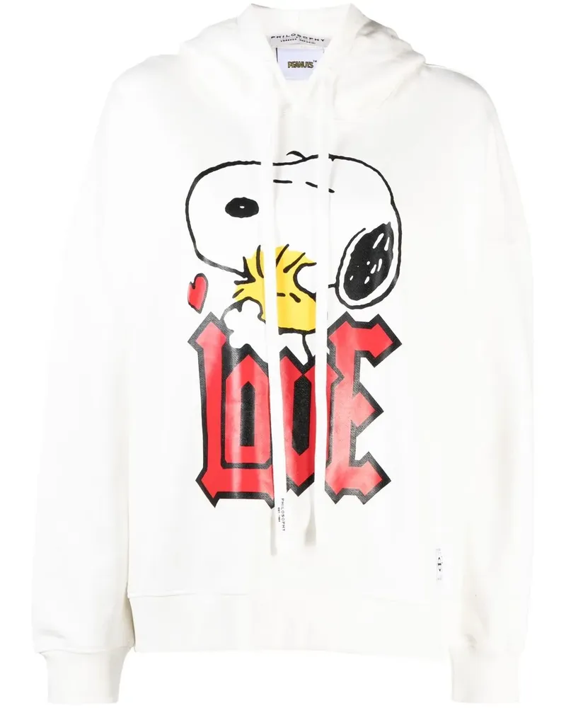 Philosophy Di Lorenzo Serafini x Peanuts™ Hoodie - Weiß Weiß