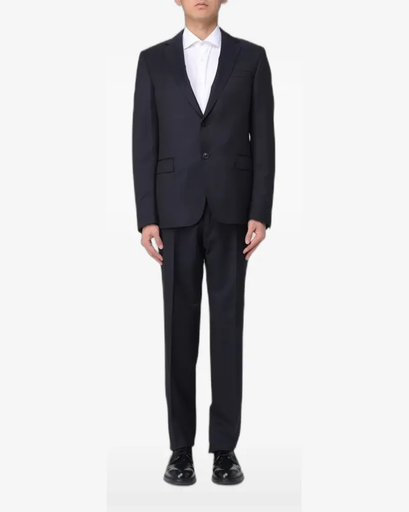 Ermenegildo Zegna single-breasted suit - Blau Blau