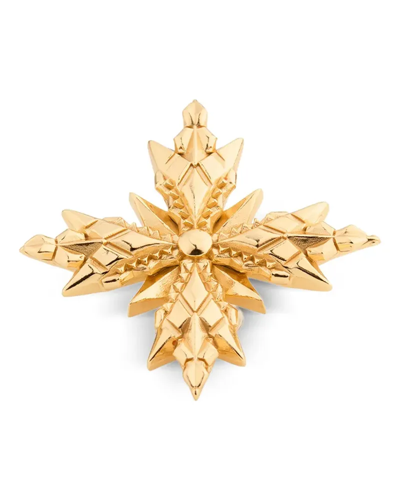 Emanuele Bicocchi Stella Ventis Brosche mit Sternmotiv - Gold Gold