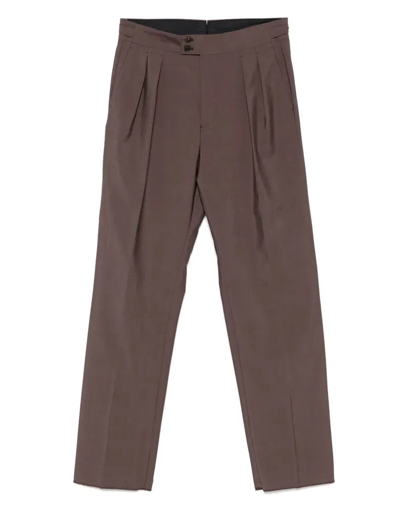 Paul Smith Plissierte Hose - Braun Braun