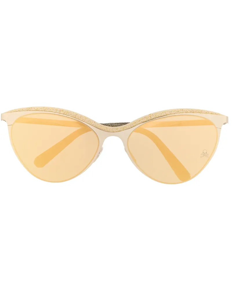 Philipp Plein Paris' Sonnenbrille - Gold Gold