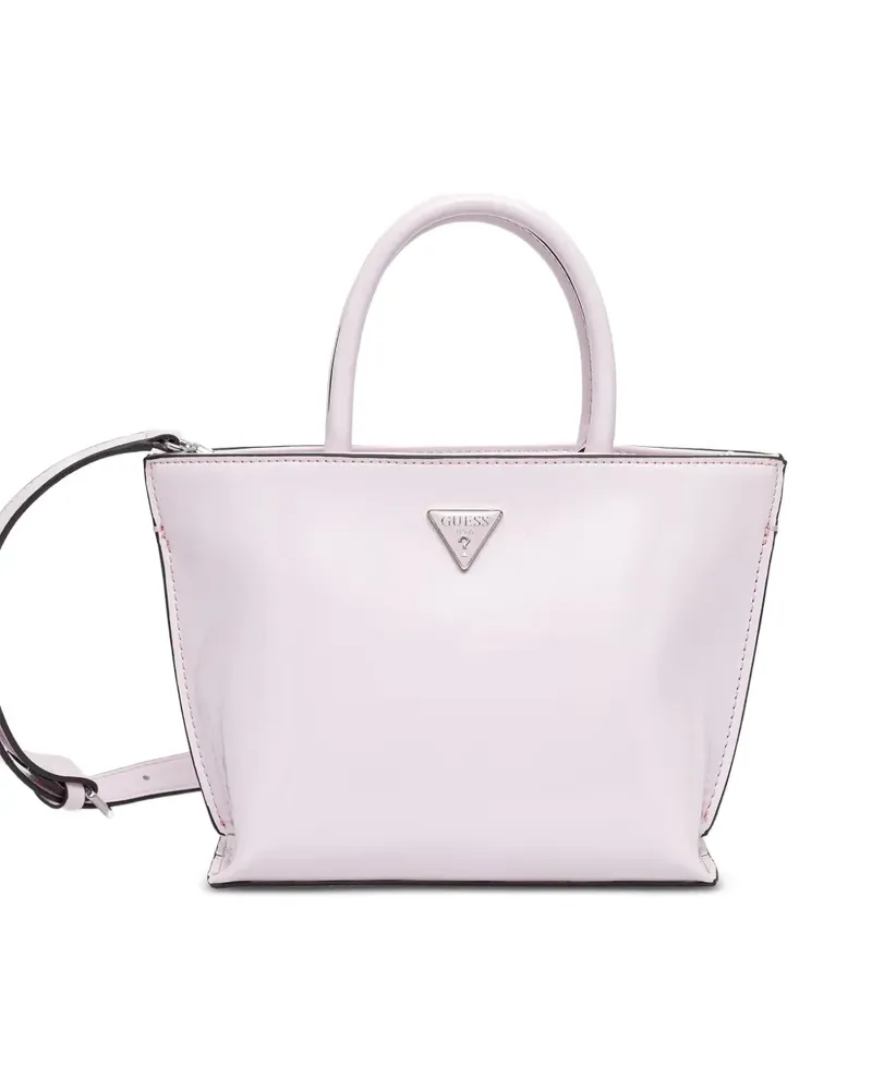Guess logo-plaque tote bag - Rosa Rosa