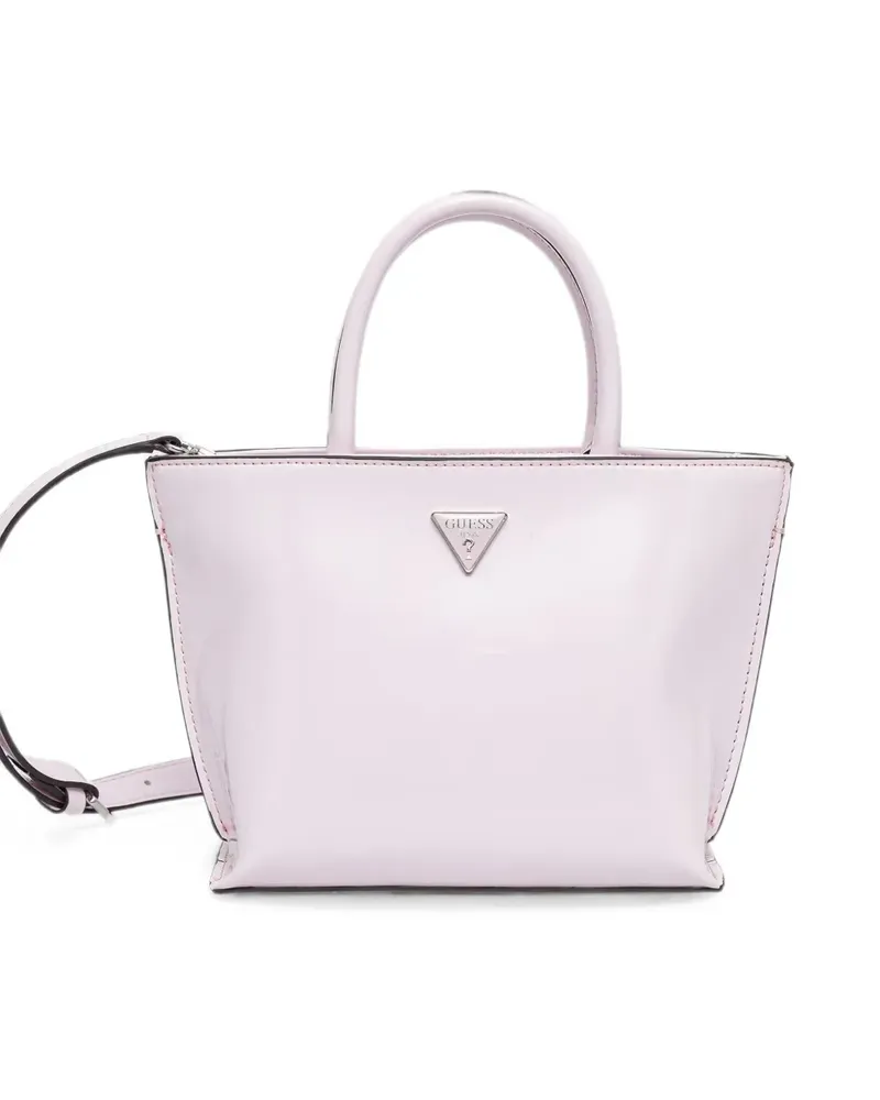 Guess logo-plaque tote bag - Rosa Rosa