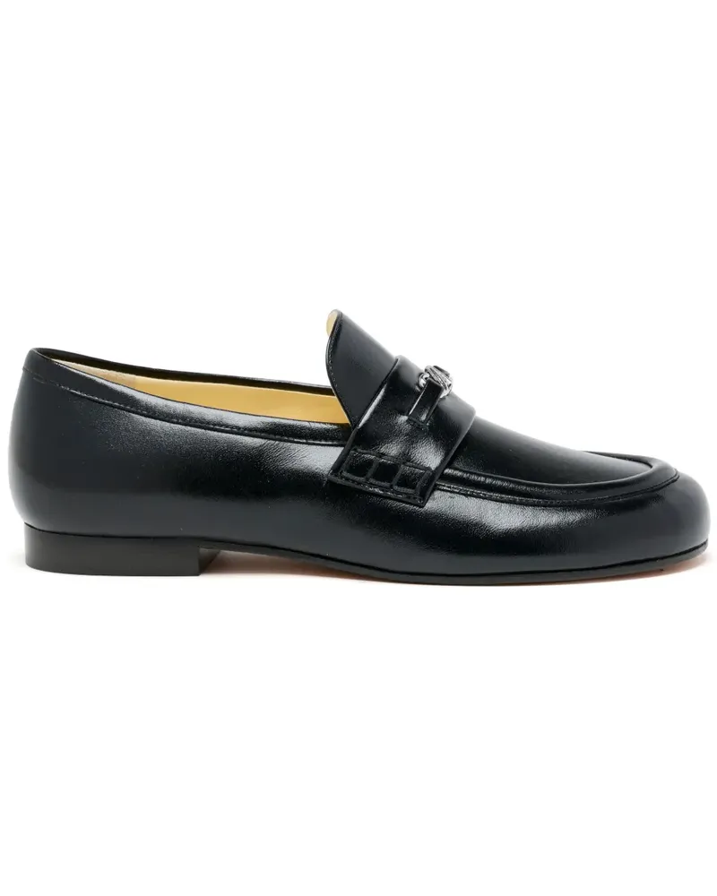 Proenza Schouler Mini Loafer mit Monogramm - Schwarz Schwarz