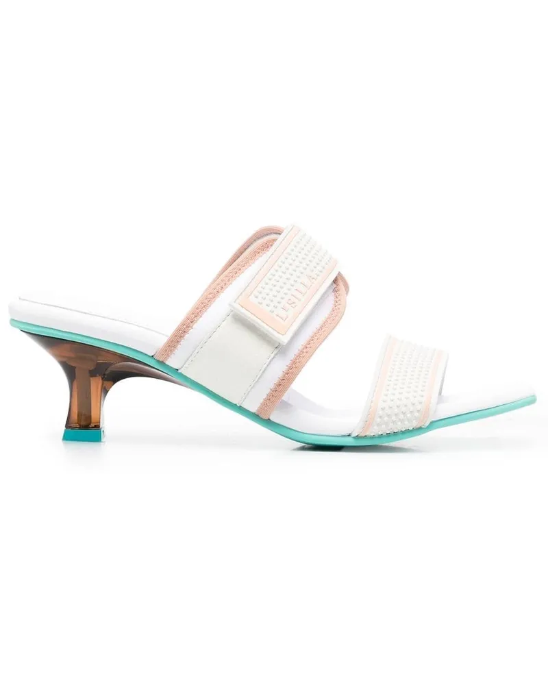 Le Silla Sandalen mit Klettverschluss - Weiß Weiß