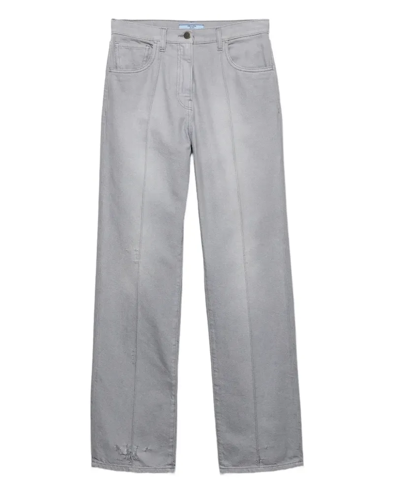 Prada Ausgeblichene Jeans - Grau Grau