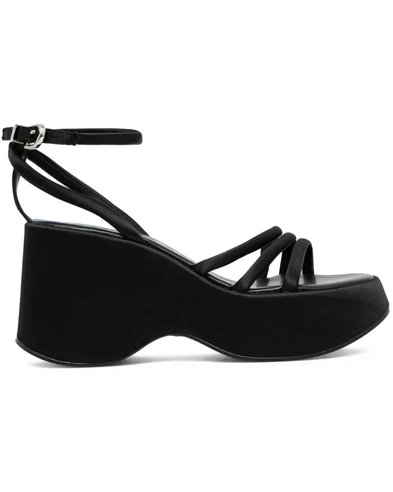 Buffalo Joy Mss Sandalen 95mm - Schwarz Schwarz