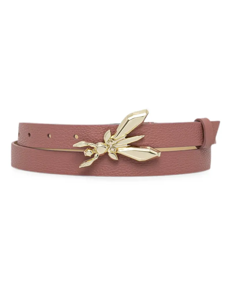 Patrizia Pepe Fly calf leather belt - Rosa Rosa