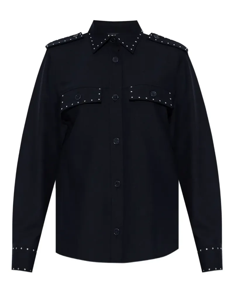 Zadig & Voltaire Hemd mit Nieten - Schwarz Schwarz