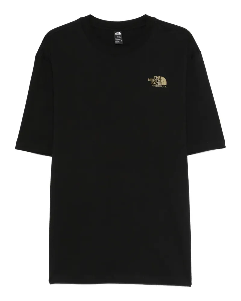 The North Face Plant&Flora logo-print T-shirt - Schwarz Schwarz