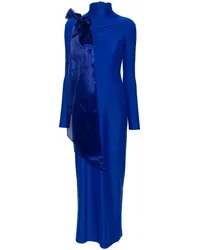 ATU Body Couture Drapiertes Maxikleid Blau