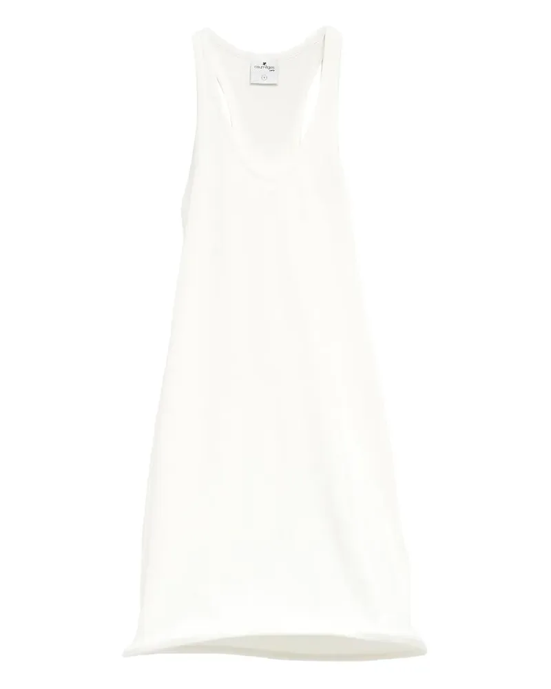 Courrèges Medusa Minikleid - Weiß Weiß