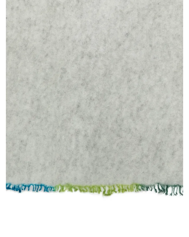 Faliero Sarti frayed-hem scarf - Grau Grau