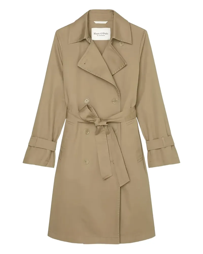Marc O'Polo Trenchcoat mit Gürtel - Braun Braun