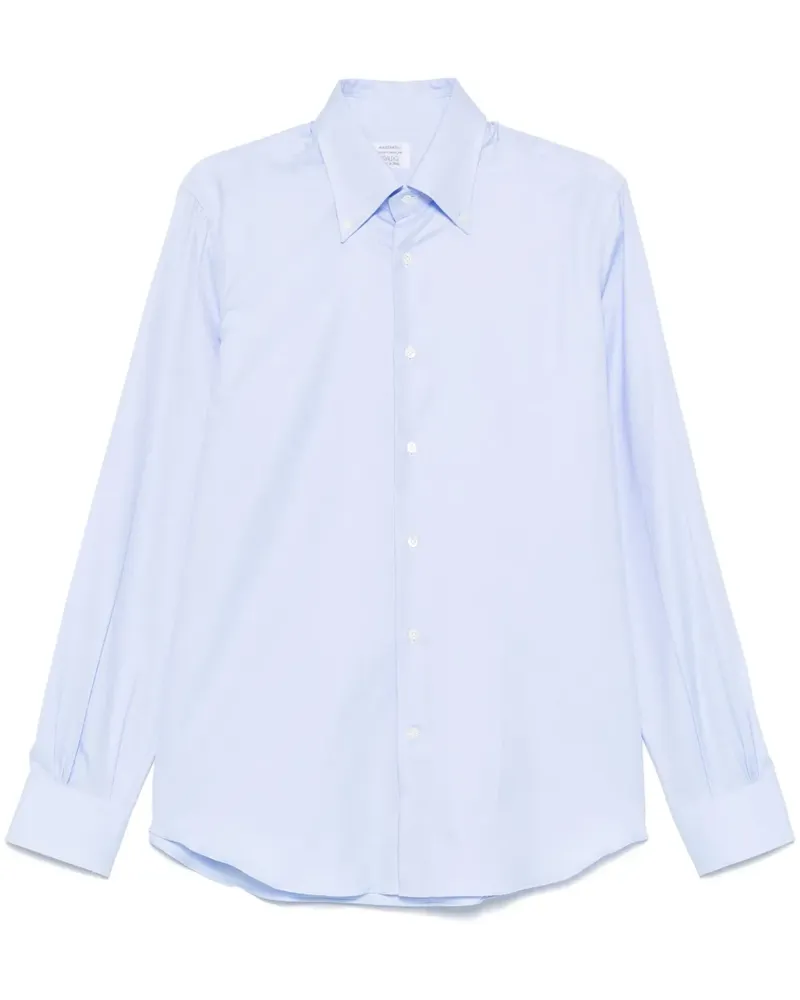 MAZZARELLI Klassisches Hemd - Blau Blau
