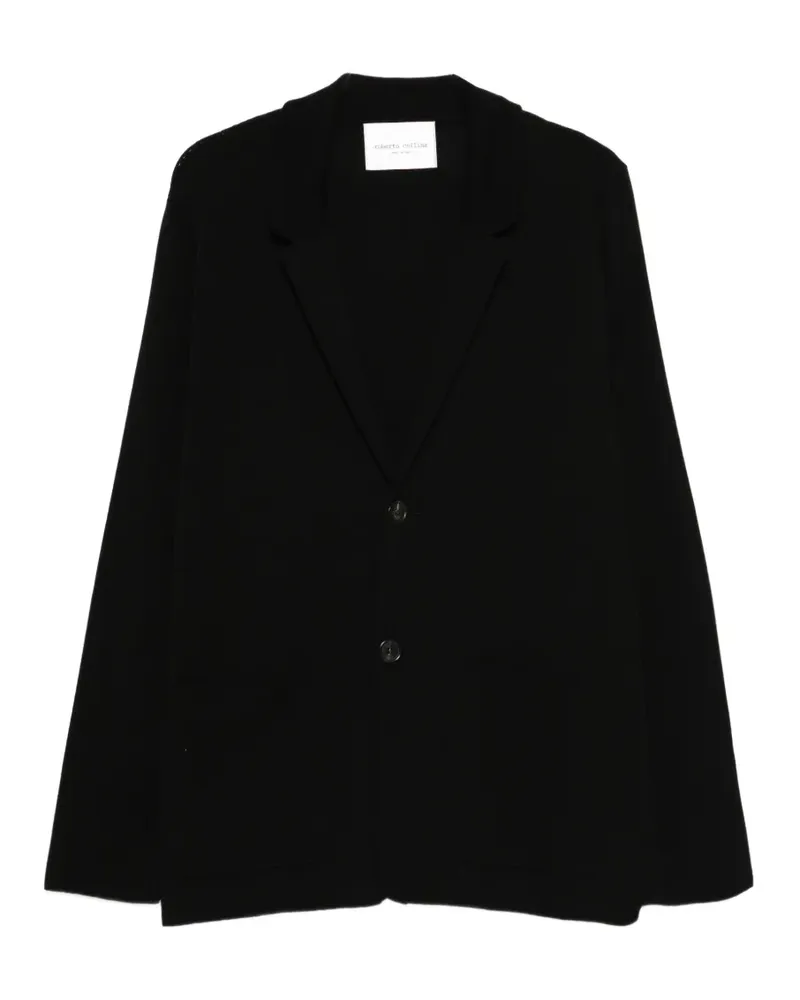 Roberto Collina buttoned cardigan - Schwarz Schwarz