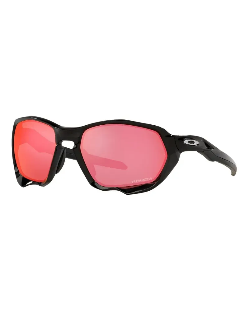 Oakley Plazma geometric-frame sunglasses - Schwarz Schwarz