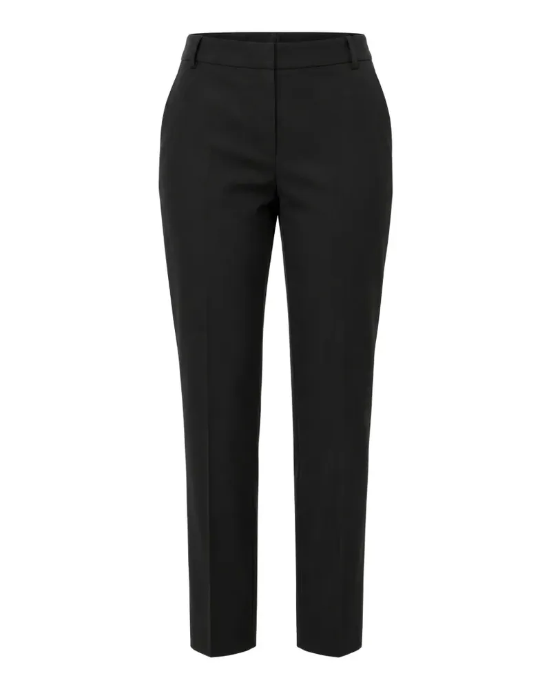 MARELLA Gerade Hose mit Schlitzen - Schwarz Schwarz