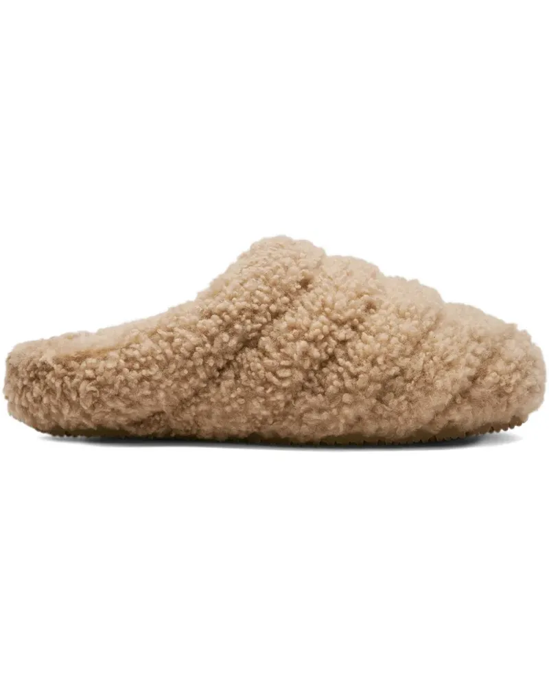 Axel Arigato Snail Mules mit Shearling - Nude Nude