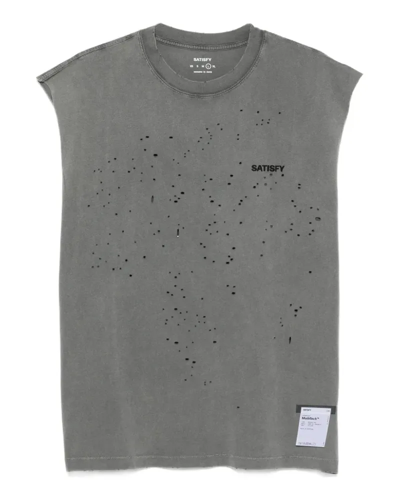 Satisfy sleeveless T-shirt - Grau Grau
