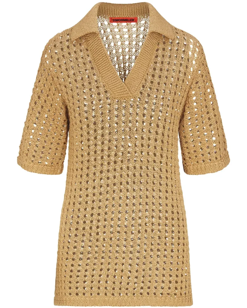 Simon Miller Brisas Poloshirt - Nude Nude