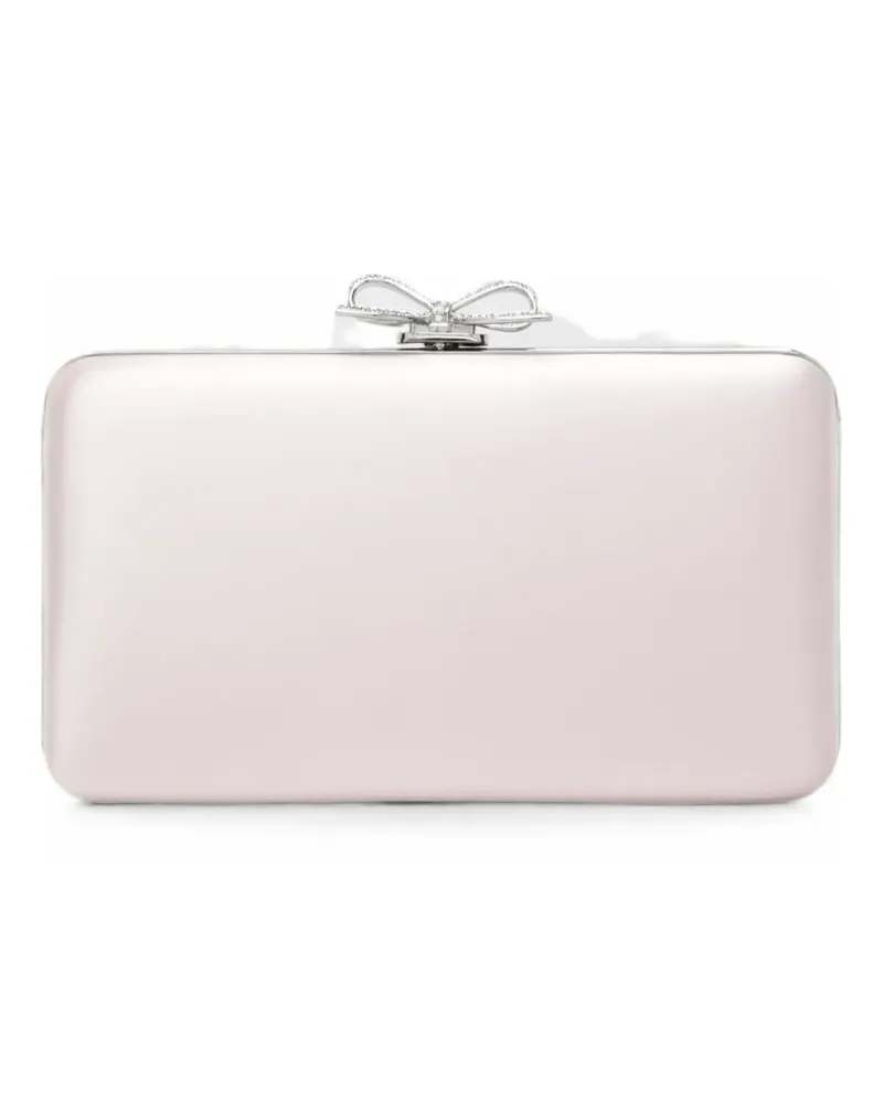 Self-Portrait Clutch aus Satin - Rosa Rosa