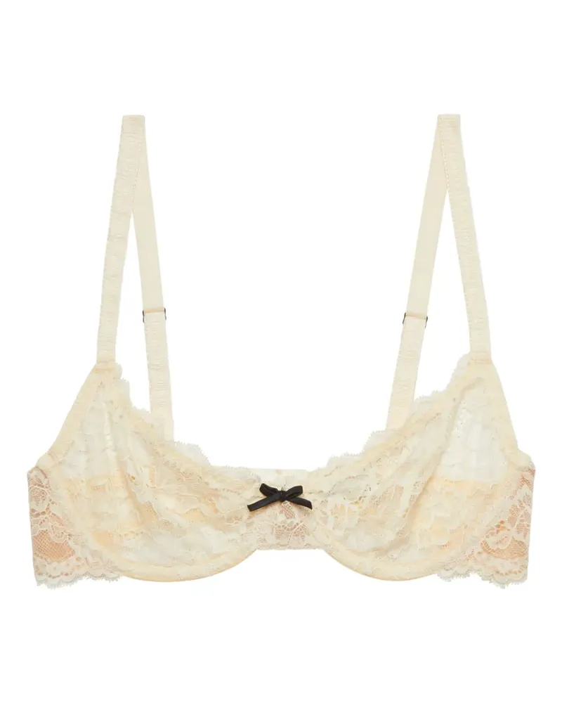 Fleur Du Mal Bianca Balconette-BH - Nude Nude