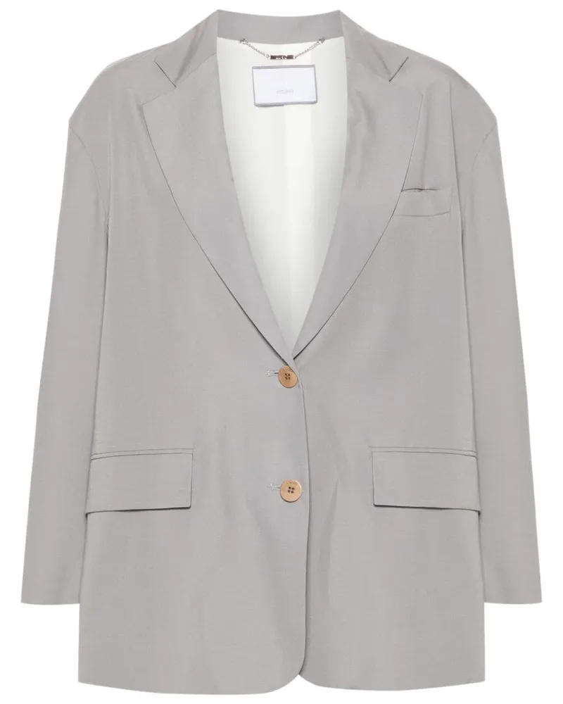 Liu Jo Einreihiger Blazer Grau