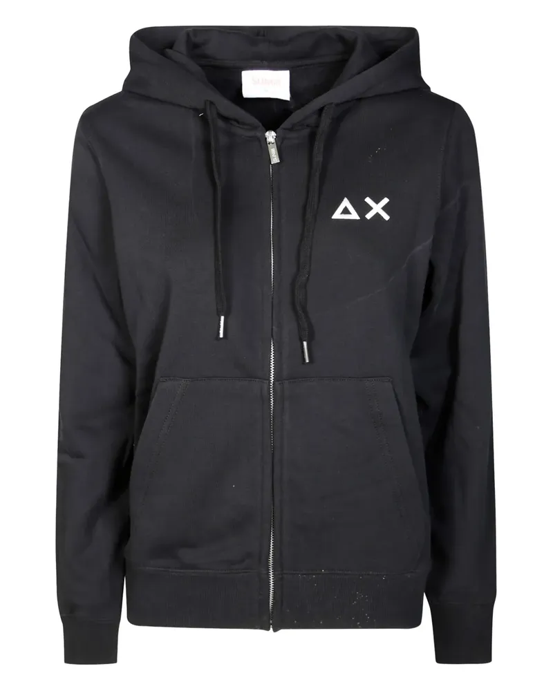 Sun68 Hoodie aus Jersey - Schwarz Schwarz