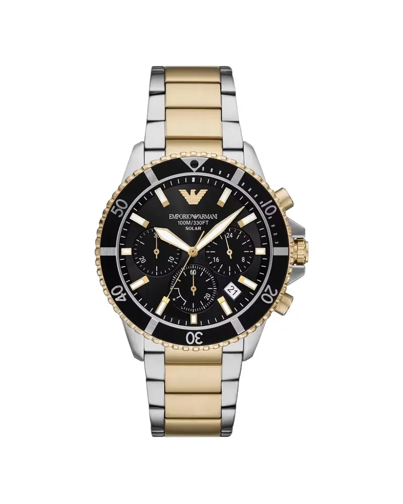 Emporio Armani World Explorer 43,5mm - Schwarz Schwarz